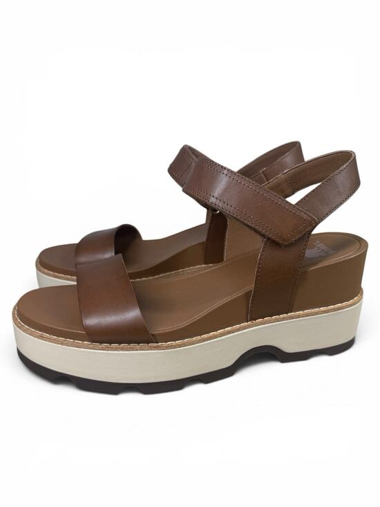 Sorel Shoes - Sorel Joanie IV Y-Strap Wedge Sandals Women’s 11 Velvet Tan Brown New